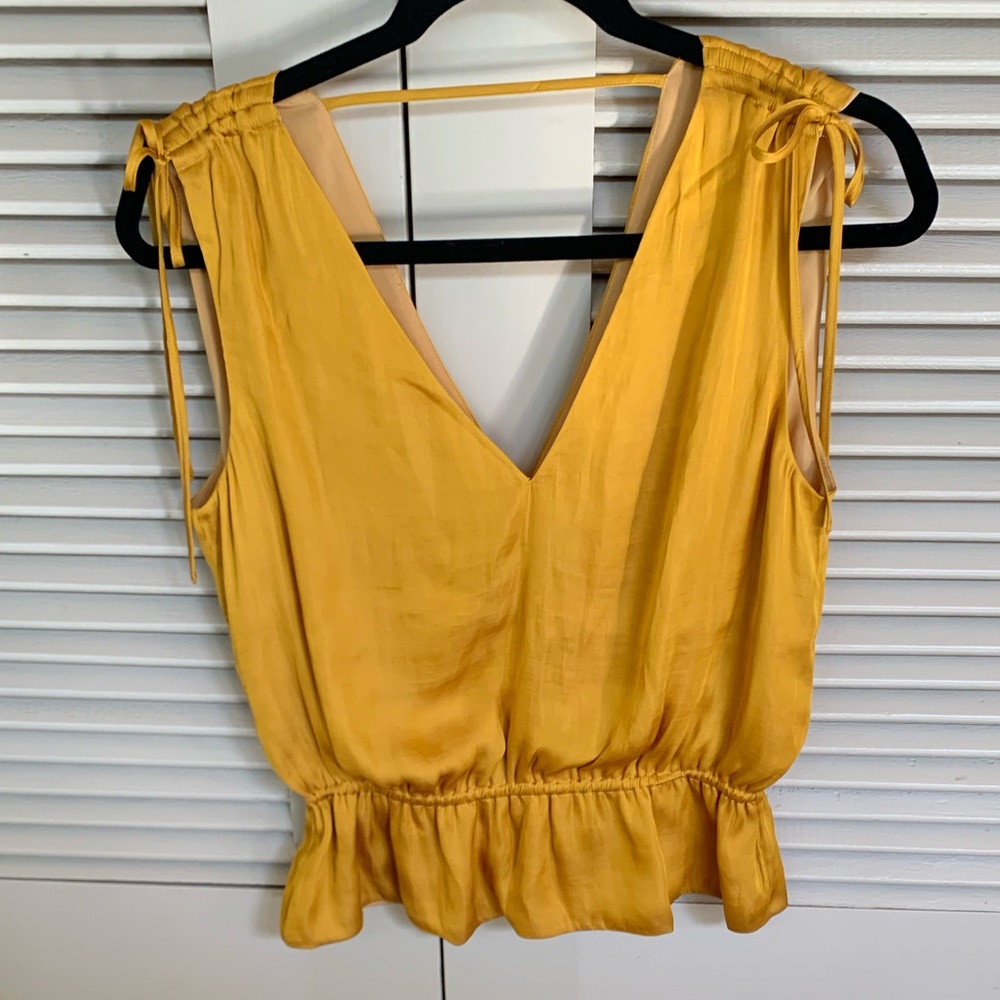 NWT Banana Republic yellow top